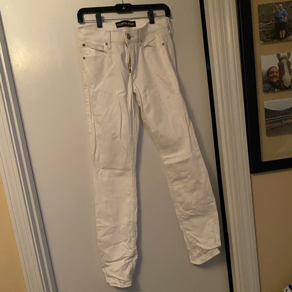 Express White Jeans